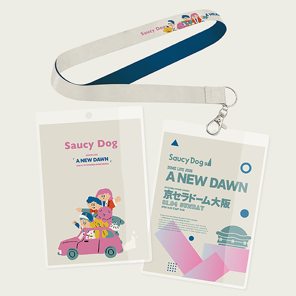 Saucy Dog 最新ライブBlu-ray＆DVD 『Saucy Dog DOME LIVE 2026 「A