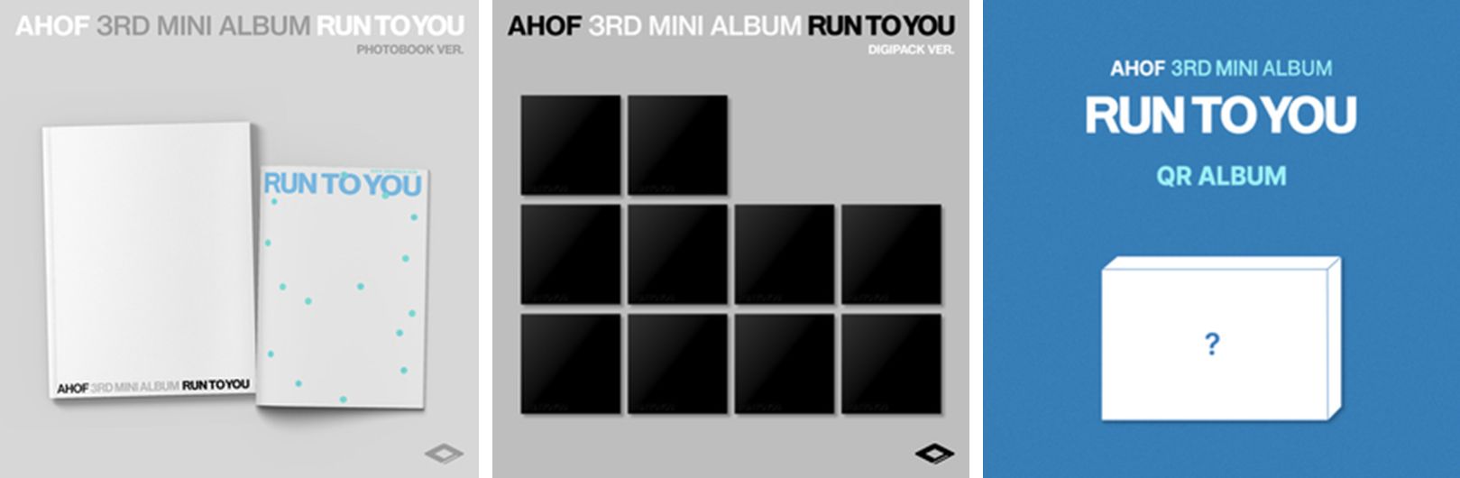AHOF 3rdミニアルバム『RUN TO YOU』|K-POP・アジア