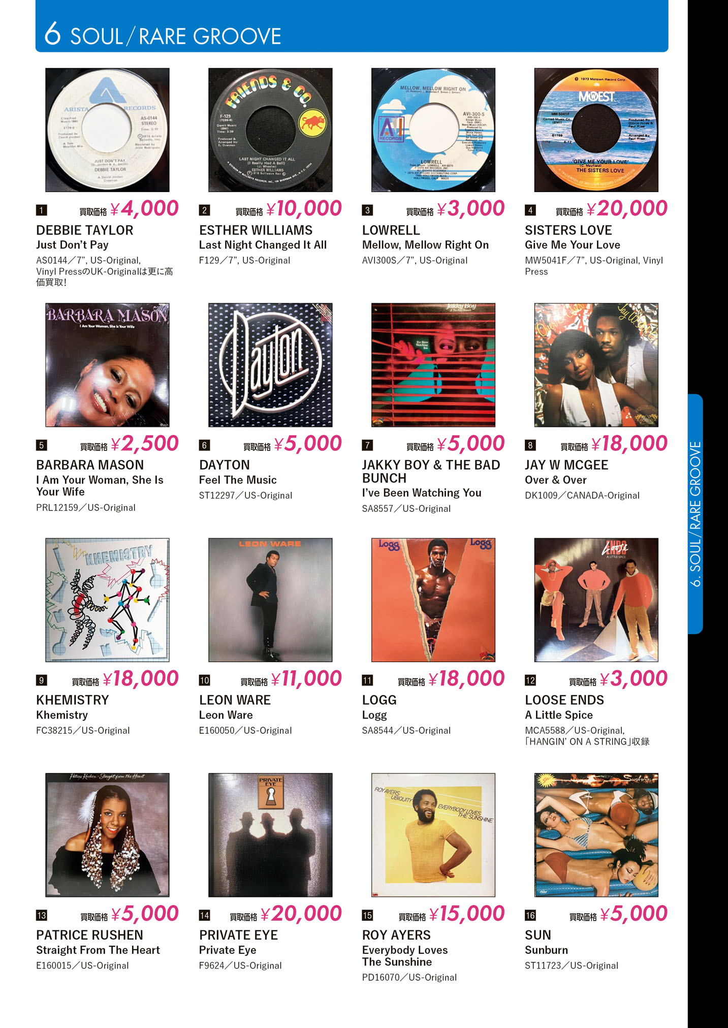 【激レア品】　H1GHR MUSIC レコード 2枚セット レコード高価買取リスト SOUL/RARE GROOVE【HMV record shop/2026