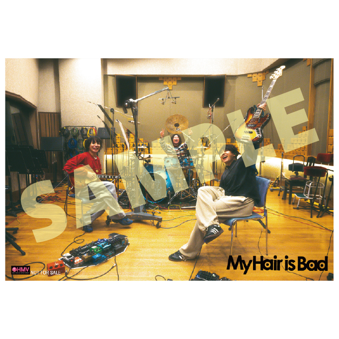 My Hair is Bad ニューアルバム『cats』2026年9月9日(水)発売 / 予約