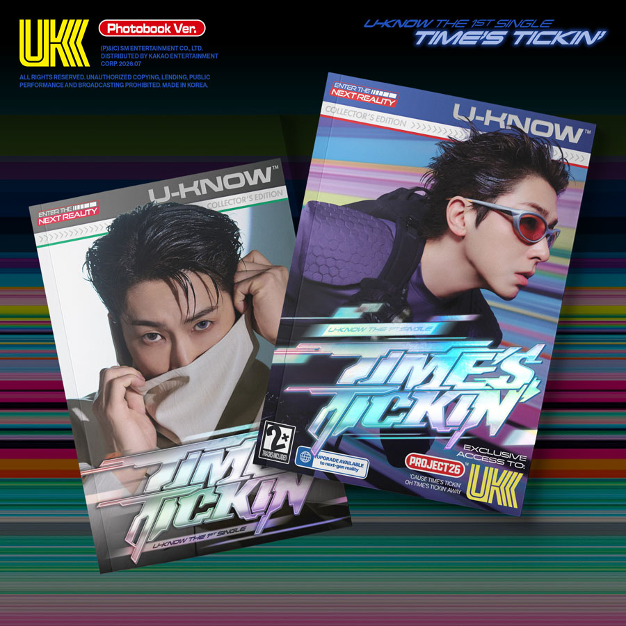 U-KNOW (ユンホ/東方神起) 1stシングル『Time's Tickin'』|K-POP・アジア