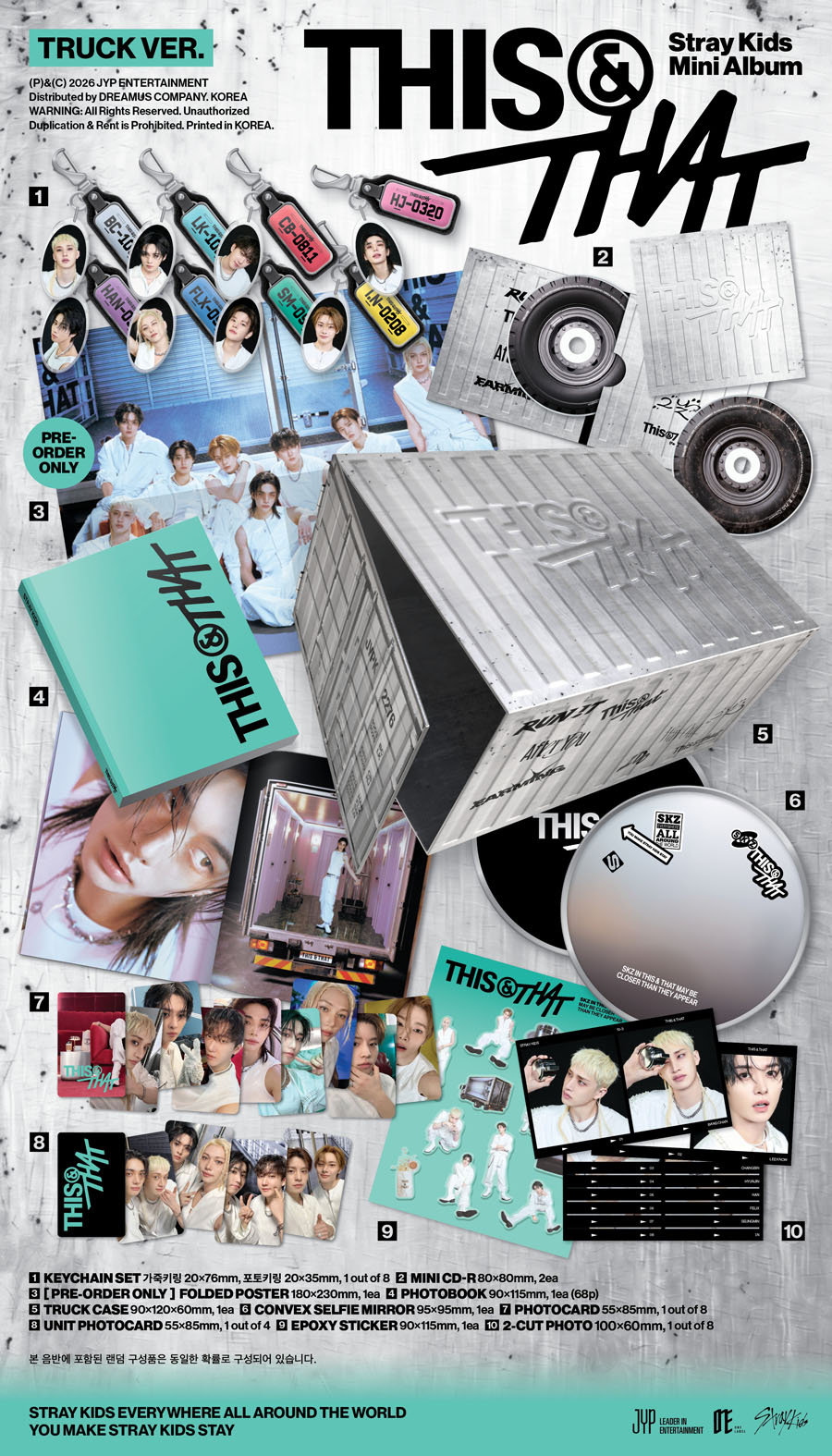 Stray Kids Mini Album『THIS & THAT』の発売を記念して、＠Loppi・HMV
