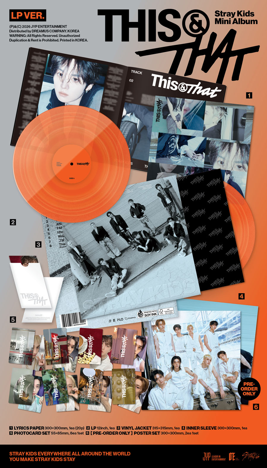 Stray Kids Mini Album『THIS & THAT』商品詳細情報・全形態一覧|K-POP