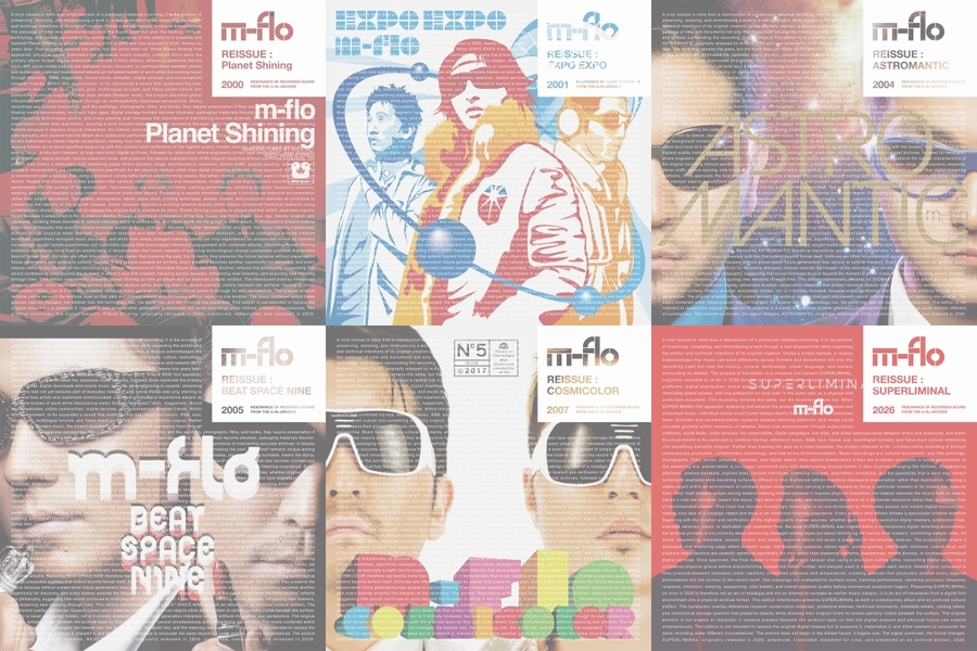 m-flo アルバム6タイトル アナログレコード一挙発売|ジャパニーズポップス