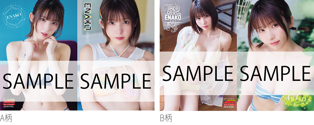 ローソン・HMV限定特典：えなこ プレミアム☆クリアファイル