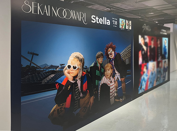 SEKAI NO OWARI メジャーデビュー15周年記念｜POPUP レポート|