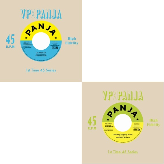 VP & PANJA RECORDS コラボシリーズ第5、6弾7インチ|ワールド