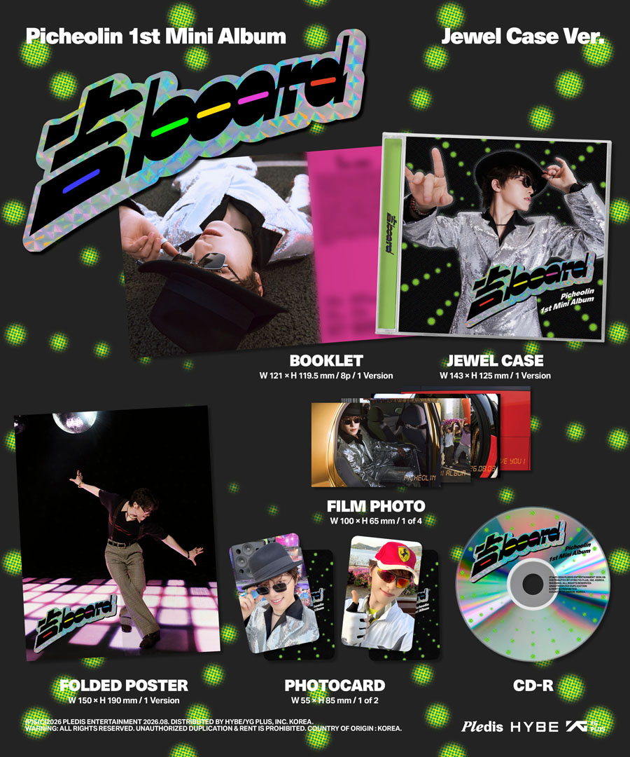 Picheolin 1stミニアルバム「吉BOARD(Gilboard) 」 2026年8月4日