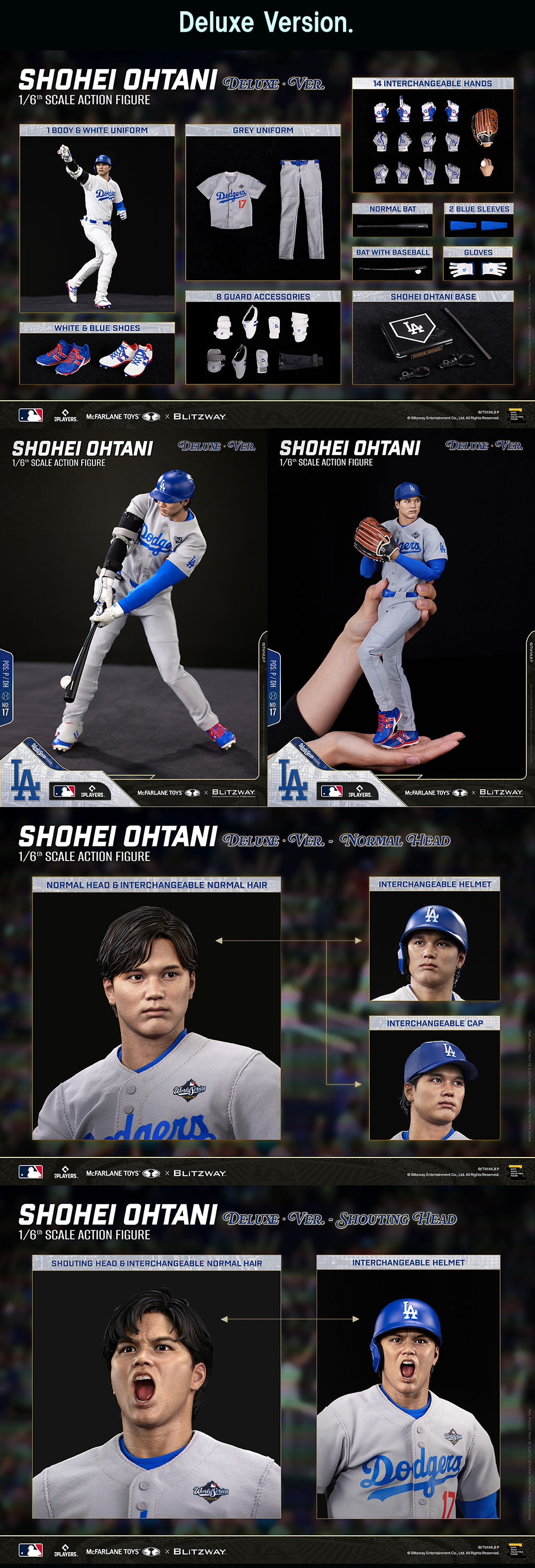 大谷翔平「1/6スケールアクションフィギュア」が登場！|グッズ