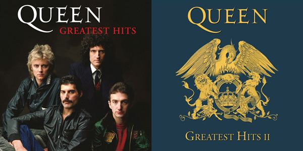 クイーンの『Greatest Hits』『Greatest Hits II』アナログレコード クイーンの『Greatest Hits』『Greatest Hits II』アナログレコード