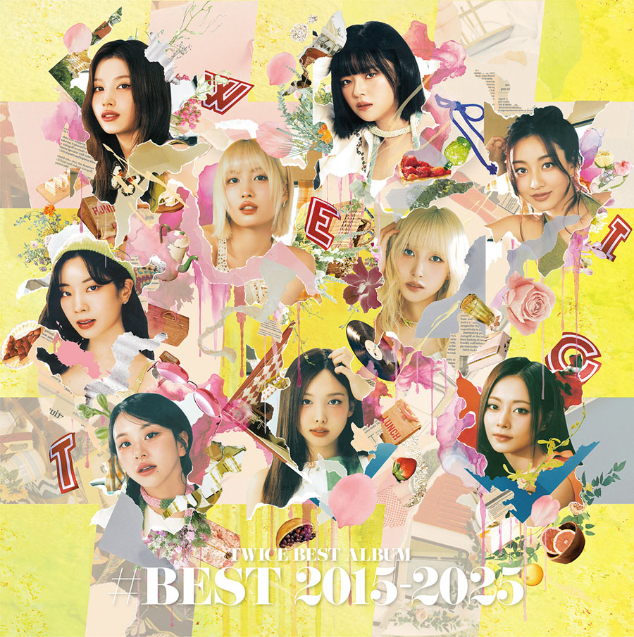 TWICE アルバム 予約特典 15セット 匿名発送 抜けなし TWICE BEST ALBUM「#BEST 2015-2025」2026年8月26日リリース|K-POP・アジア