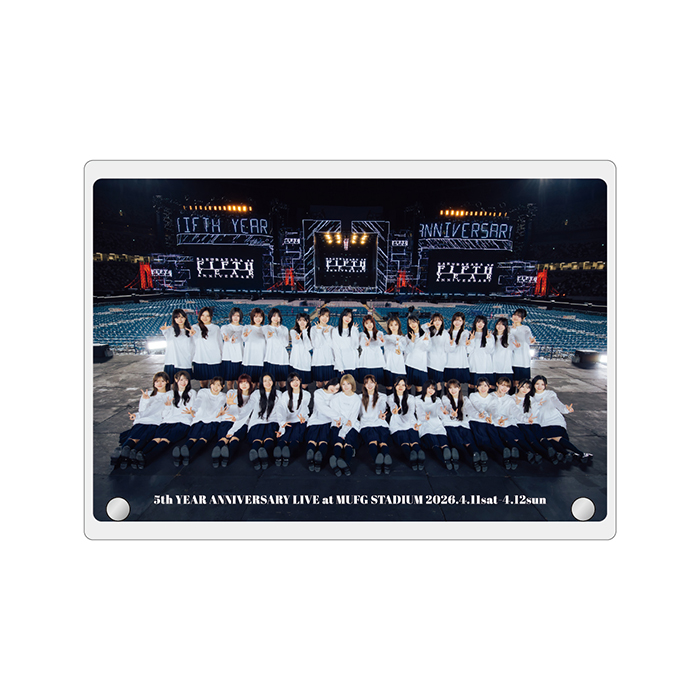 櫻坂46 最新ライブBlu-ray＆DVD 『5th YEAR ANNIVERSARY LIVE at MUFG
