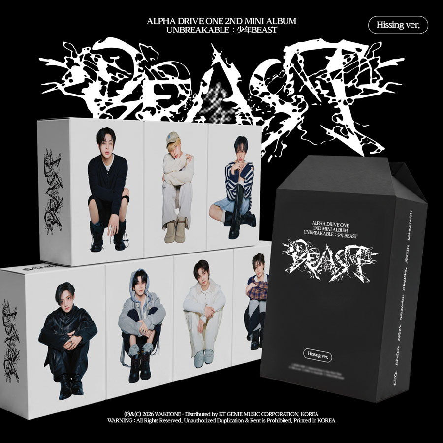 ALPHA DRIVE ONE 2ND MINI ALBUM 《UNBREAKABLE : 少年BEAST》 日本