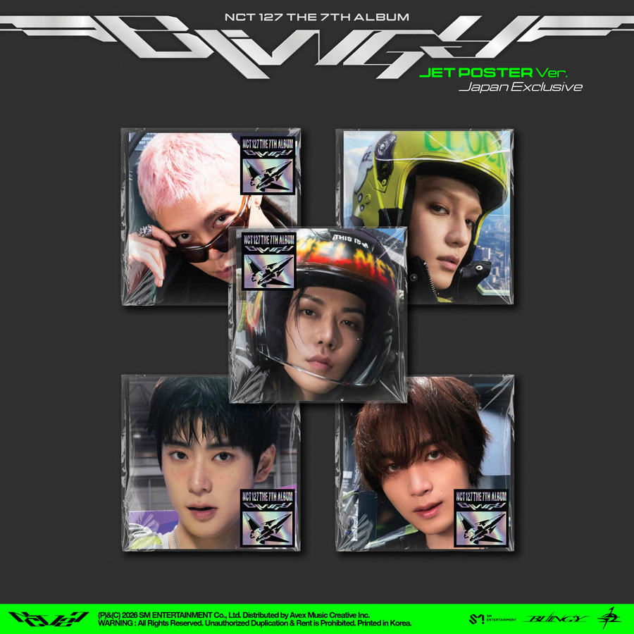 NCT 127 7thフルアルバム『BLINGY』リリース《@Loppi・HMV限定特典