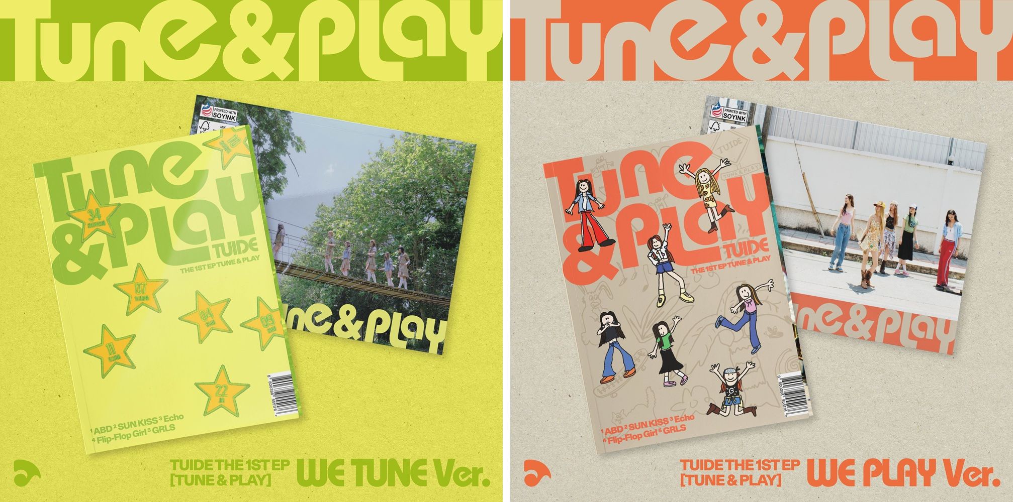 TUIDE The 1st EP [TUNE & PLAY] 《@Loppi・HMV限定特典：フォトカード