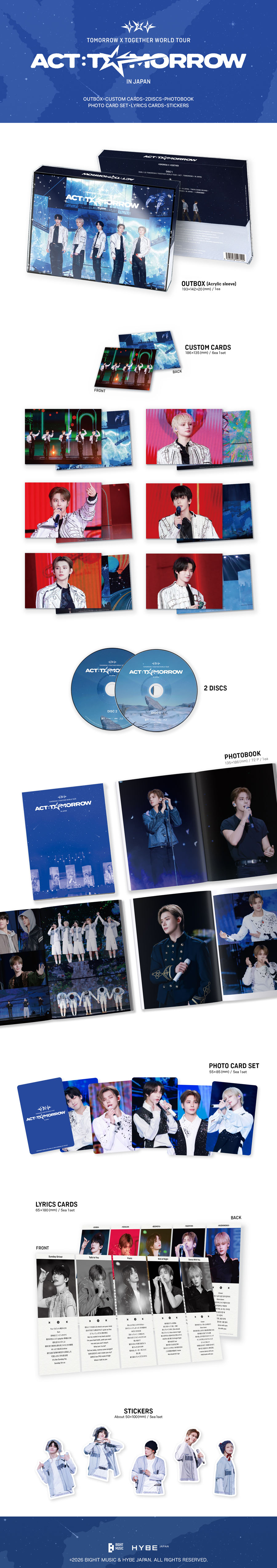 TOMORROW X TOGETHER ブルーレイ＆デジタルコード『TOMORROW X