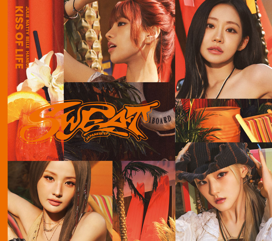 KISS OF LIFE トレカ 12枚＋新品未開封アルバム KISS OF LIFE 日本2ndミニアルバム『SWEAT -JAPANESE EP-』 2026年9月