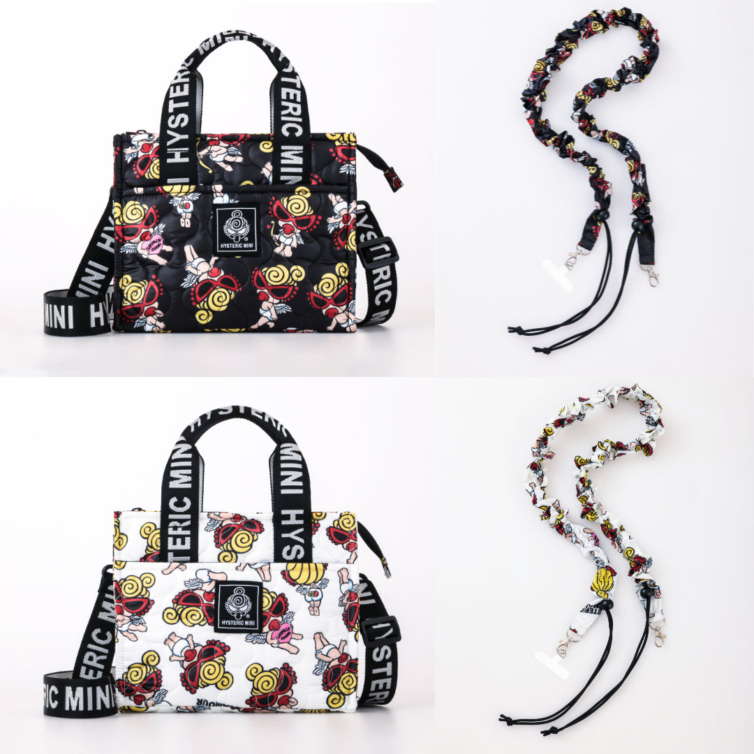 ヒスミニ バッグ4点 セット売り HYSTERIC MINIから3層バッグ、ショルダーストラップが登場！ローソン