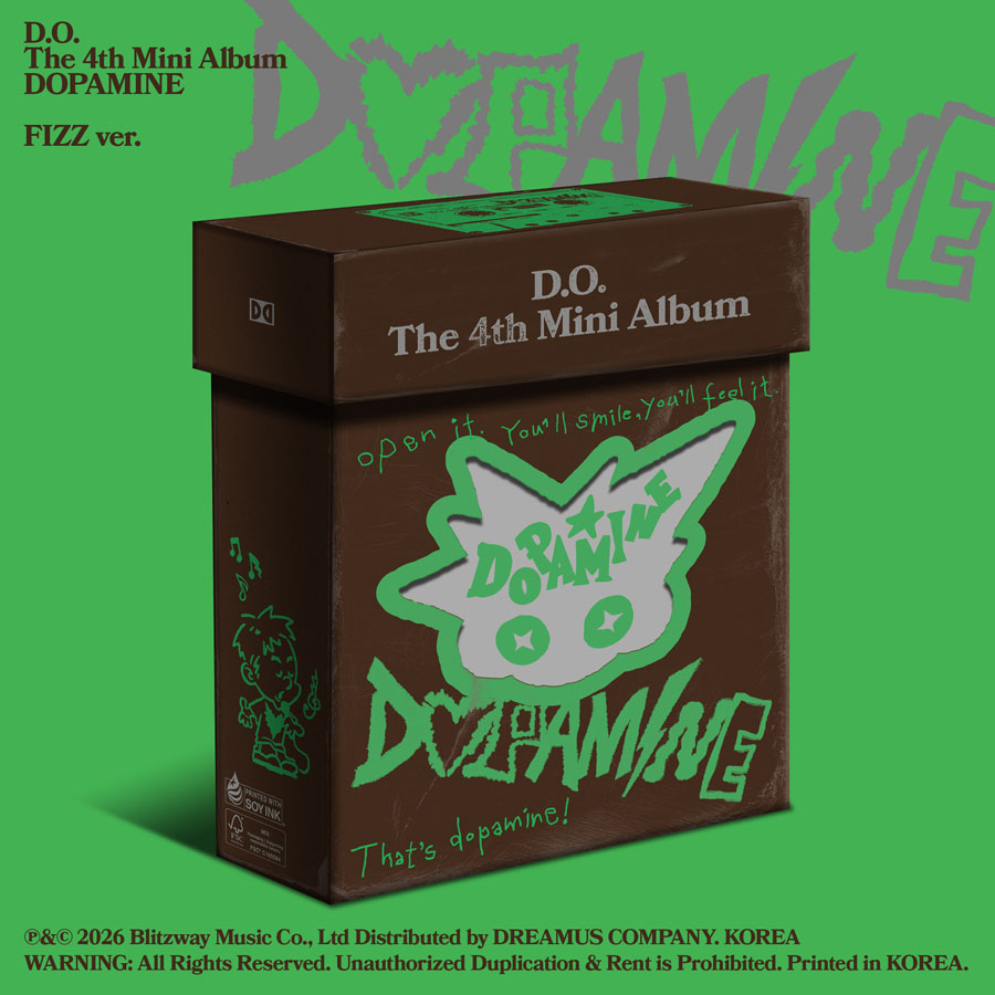 ド・ギョンス (D.O./EXO) 4thミニアルバム『DOPAMINE』|K-POP・アジア