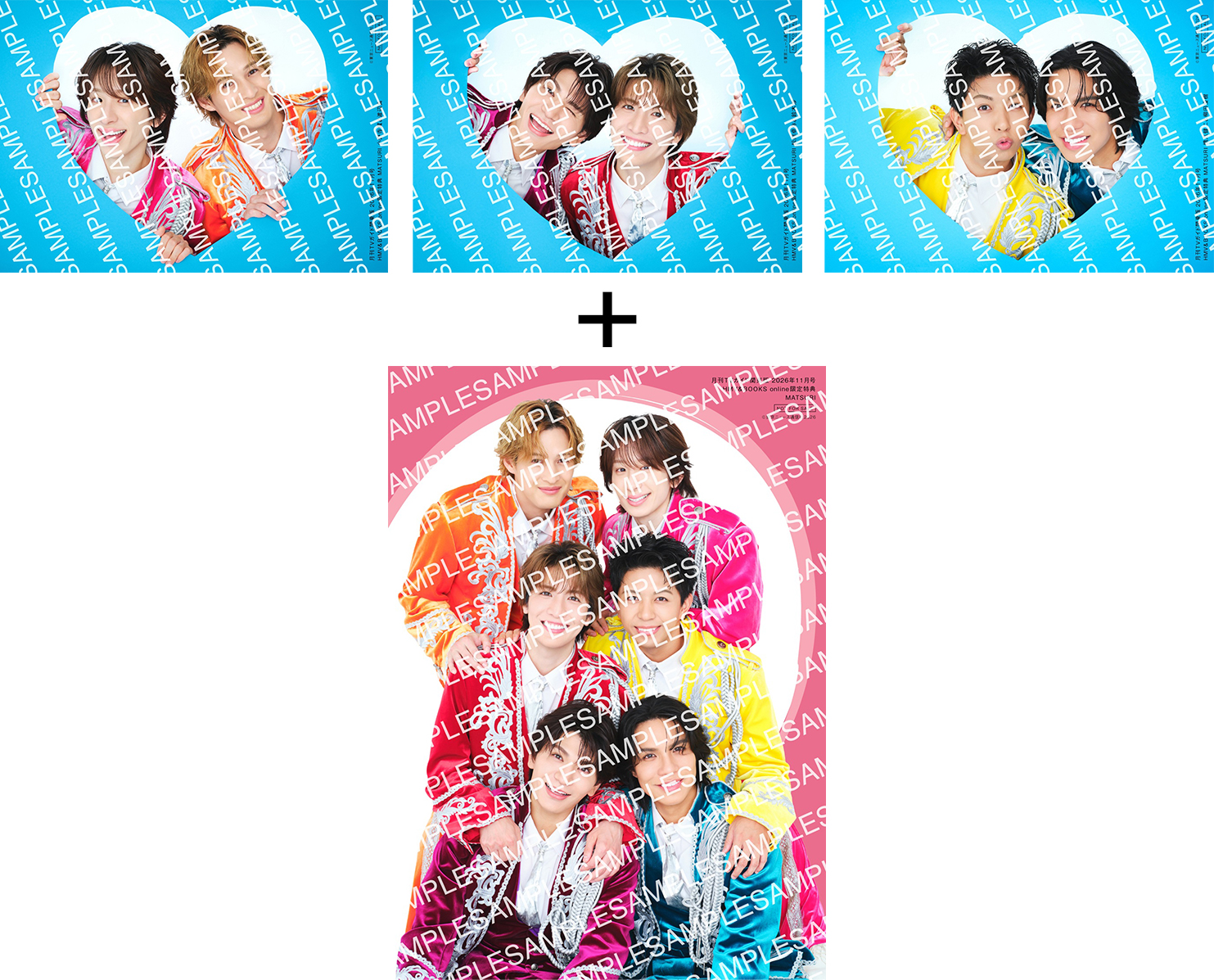 HMV&BOOKS online限定特典：MATSURI 生写真全3種コンプリートセット