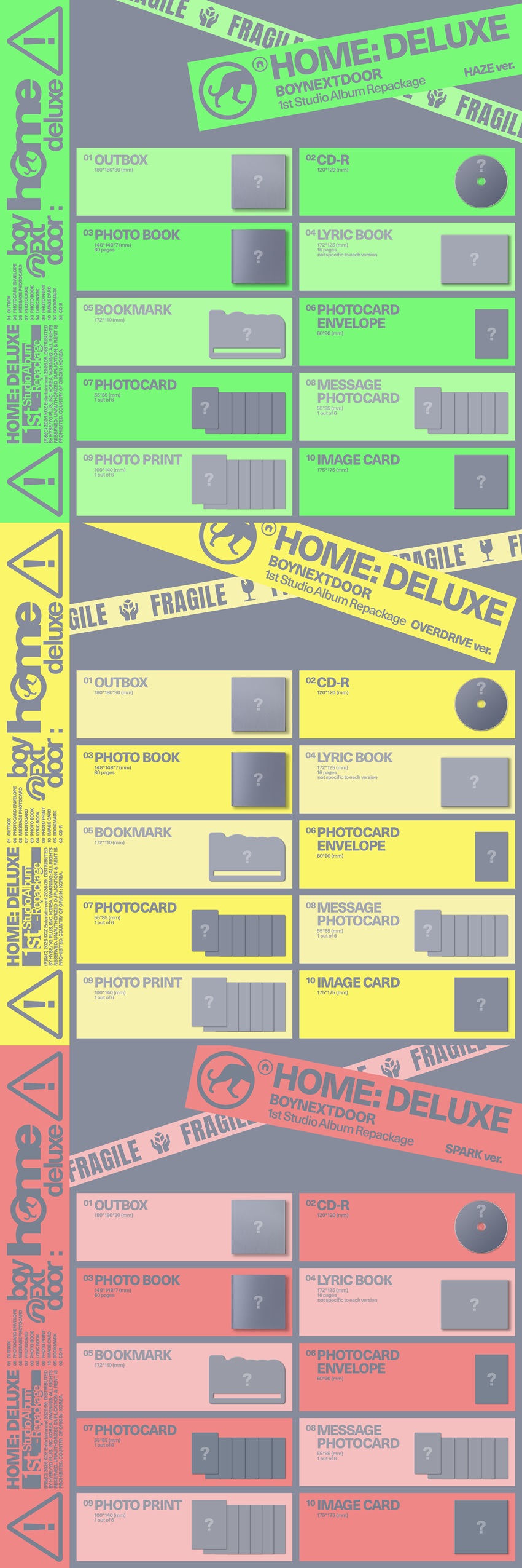 BOYNEXTDOOR 1st Studio Album Repackage 『HOME: DELUXE』《@Loppi