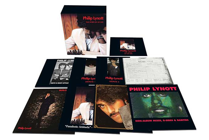 THIN LIZZY,ボックス・セット,1976,新品未開封,フィル・ライノット シン・リジィのフィル・ライノット ソロワーク集大成8枚組ボックス