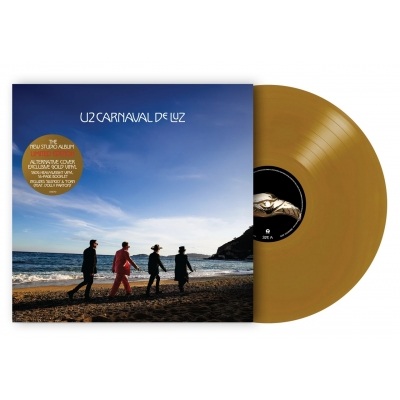 U2新作『Carnaval De Luz』HMV限定ゴールドヴァイナル仕様アナログも
