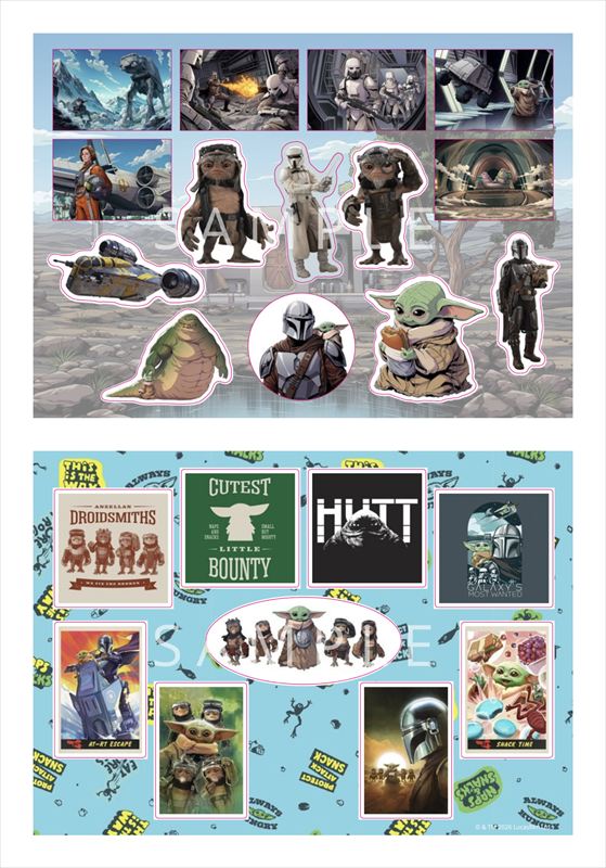 スター・ウォーズ／マンダロリアン・アンド・グローグー』ポストカード