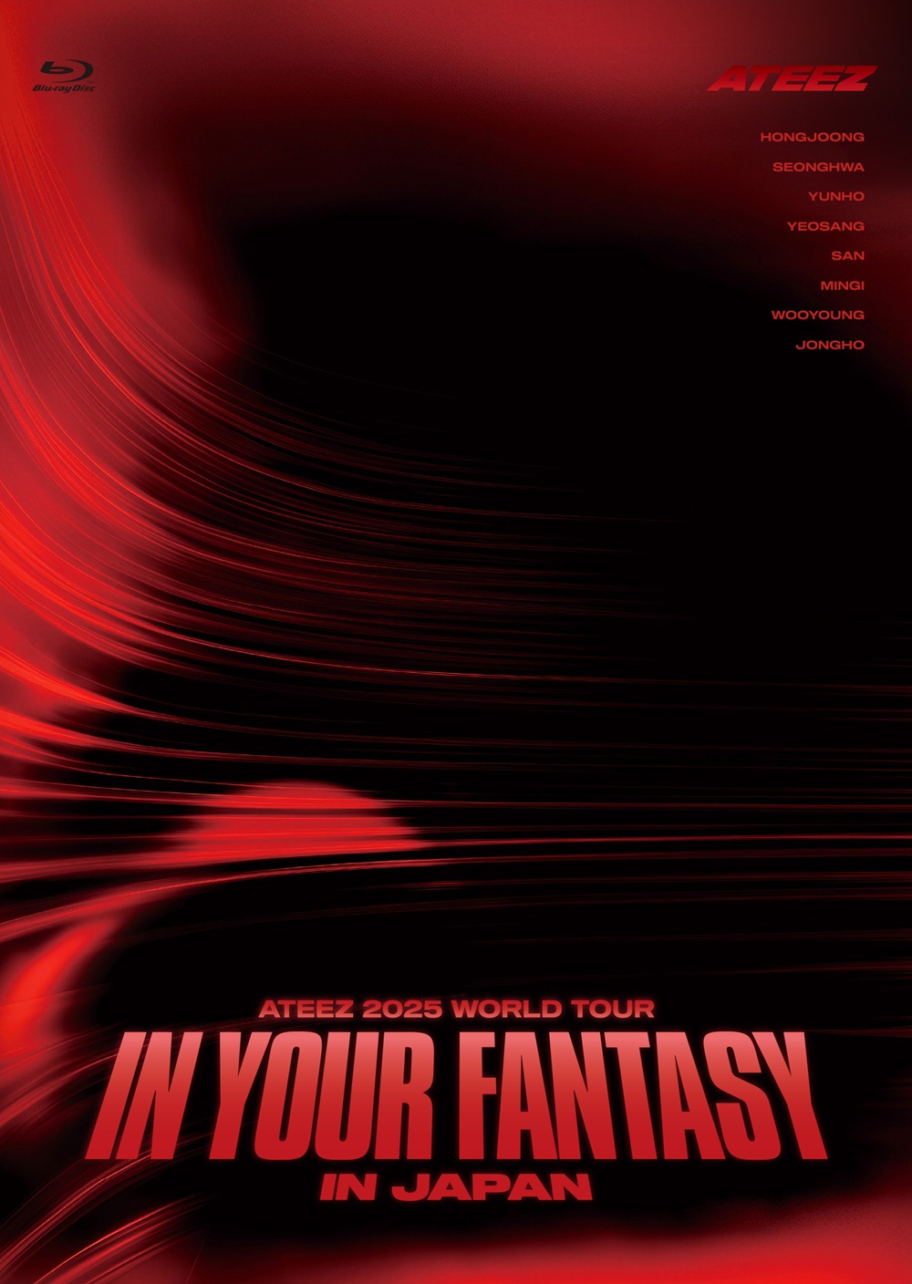 ATEEZ ライブDVD&ブルーレイ『ATEEZ 2025 WORLD TOUR [IN YOUR FANTASY