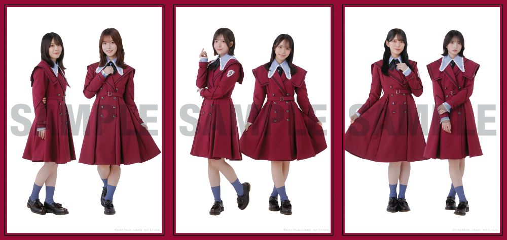 HMV限定特典:生写真 TYPE-B ver.(3枚) 森田ひかる・中嶋優月／大沼晶保・中川智尋／村山美羽・山田桃実