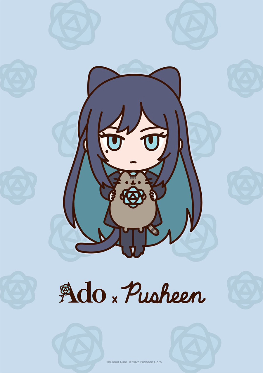 2026年10月16日（金）より「Ado × Pusheen」×HMV POP UP SHOP 開催決定！|