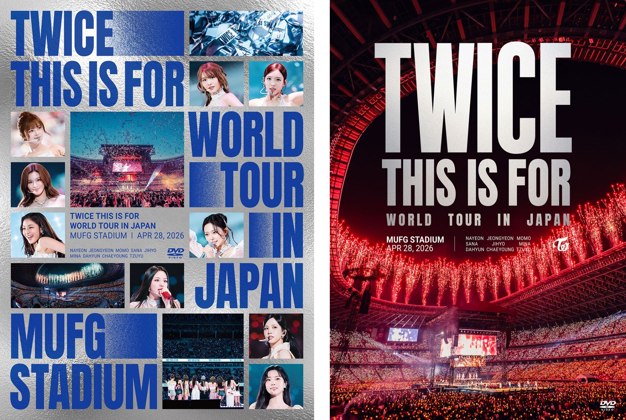 TWICE ライブDVD＆ブルーレイ『TWICE <THIS IS FOR> WORLD TOUR IN