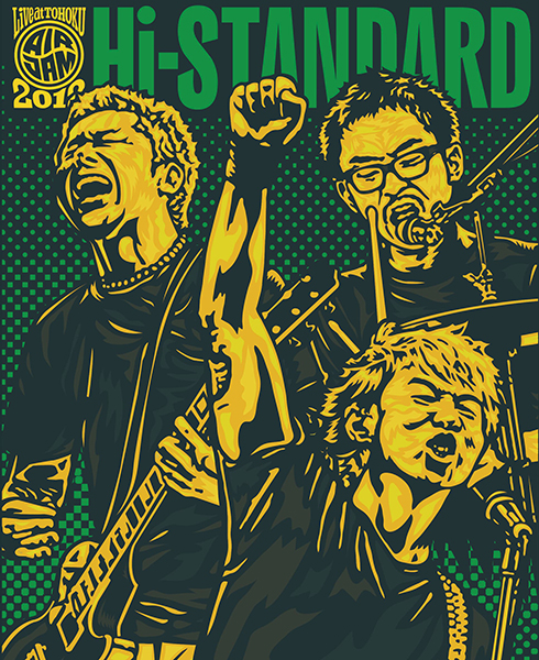 AIRJAM hi-standard ハイスタンダード シルクスクリーンポスター Hi-STANDARD 映像作品5タイトル 2026年11月25日(水)同時発売|Japanese Pop