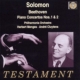 Piano Concerto.1, 2: Solomon(P)menges, Cluytens / Po