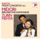 Violin Concerto, 1, 2, : Midori(Vn)Mehta / Bpo