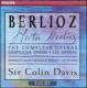 Benvenuto Cellini, Beatrice Benedict, Troyens: C.davis / Royal Opera House