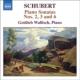 Piano Sonata.2, 3, 6: Wallisch
