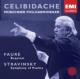 Requiem: Celibidache / Munich.po & Cho, Etc +stravinsky: Psalm Symphony