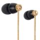 CRYSTAL BEATS Earphone Moonlight Gold (Black)