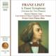ファウスト交響曲−２台ピアノ版（ピアノ作品全集第３４巻）　フランツ・リスト・ピアノ・デュオ、ヴァイマール・リスト音楽院室内合唱団、他