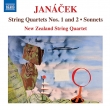 String Quartets Nos.1, 2, Sonnets : New Zealand String Quartet
