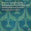 交響曲第2番、大学祝典序曲　ヘルベルト・ブロムシュテット＆ゲヴァントハウス管弦楽団(日本語解説付)