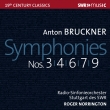 交響曲第3番、第4番、第6番、第7番、第9番　ロジャー・ノリントン＆シュトゥットガルト放送交響楽団(5CD)