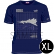 N-ノーチラス号 Tシャツ ネイビー(XL)/ ふしぎの海のナディア