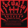 The Faster You Play -Live At University Of Texas 1973