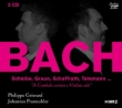 バッハ：ヴァイオリン・ソナタ全6曲＆同世代の作曲家によるソナタ集　ヨハネス・プラムゾーラー、フィリップ・グリスヴァール(3CD)
