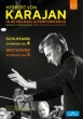 シューマン：交響曲第4番、ベートーヴェン：運命　ヘルベルト・フォン・カラヤン＆ウィーン交響楽団、ベルリン・フィル(クルーゾー監督　1965、1966)