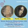 Live Perfomances 2003-2011: Gitlis(Vn)Argerich(P)+tchaikovsky: Violin Concerto: P.robinson / Toronto Po