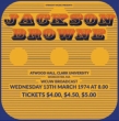 Back To College-Live At Atwood Hall.Clark University 1974