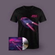 Race The Night: Cd Album +Exclusive T-shirt With Signed Print